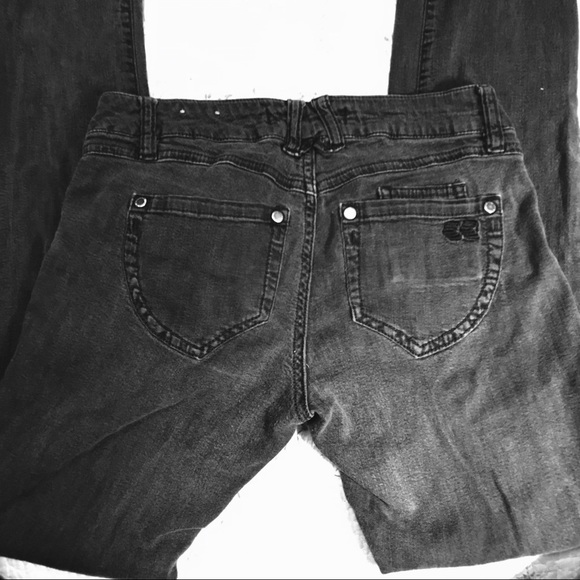 Black Skinny Rewind Jeans Sz.1 - Picture 4 of 6